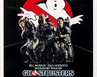 Ghostbusters 1984 Movie POSTER PRINT A5-A2 80s Cult American Cinema Fantasy Comedy Film Wall Art