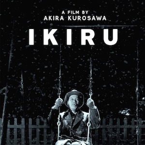 Ikiru 1952 Movie POSTER PRINT A5-A1 Akira Kurosawa Japanese 50s Cinema Cult Film Wall Art Decor
