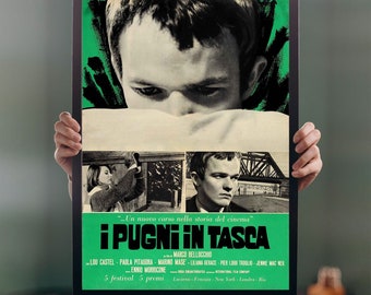 Fists in the Pocket 1965 Movie POSTER PRINT A5-A1 Italian Cult Drama 60s Vintage Cinema Film Wall Art Decor