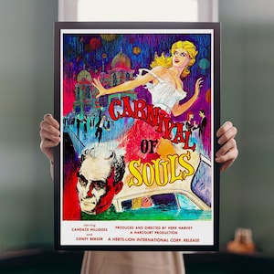 Carnival of Souls 1962 Film POSTER PRINT A5-A1 Classic Horror Cinema 60s Hollywood Vintage Movie Wall Art Decor