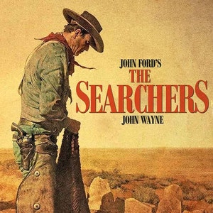 The Searchers 1956 Movie POSTER PRINT A5-A1 John Wayne Western John Ford Cowboy Film Cinema Wall Art Decor