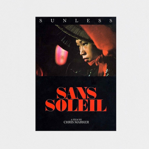Sans Soleil 1983 Movie POSTER PRINT A5 A2 80s Chris Marker Documentary Vintage Cult French Film Wall Art Decor