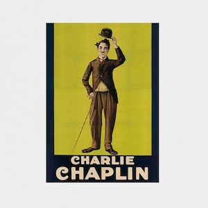 Charlie Chaplin - A Burlesque on Carmen 1915 Movie POSTER PRINT A5-A1 Cinema Vintage Film Wall Art Decor