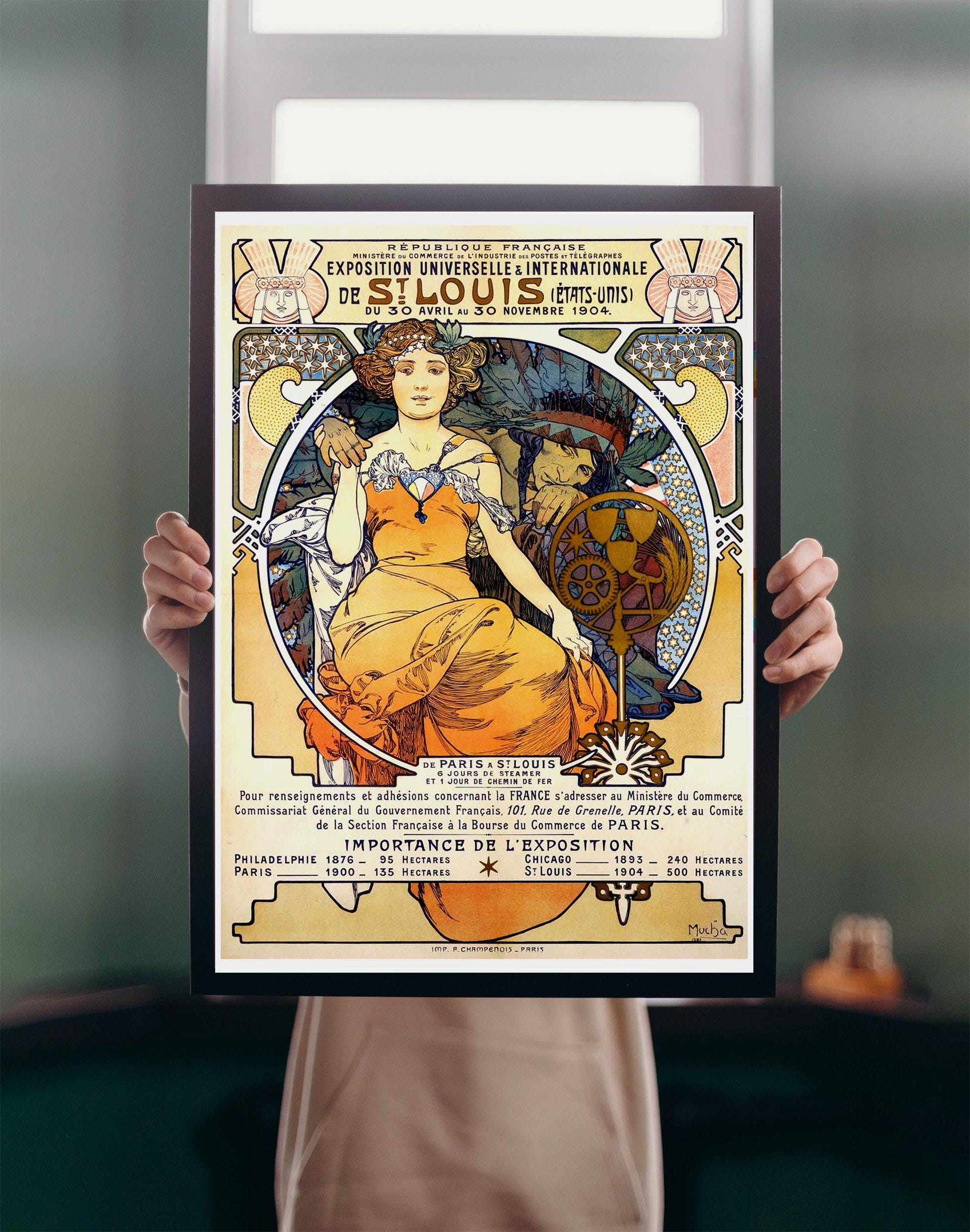 1904 Worlds Fair Print Poster - Etsy