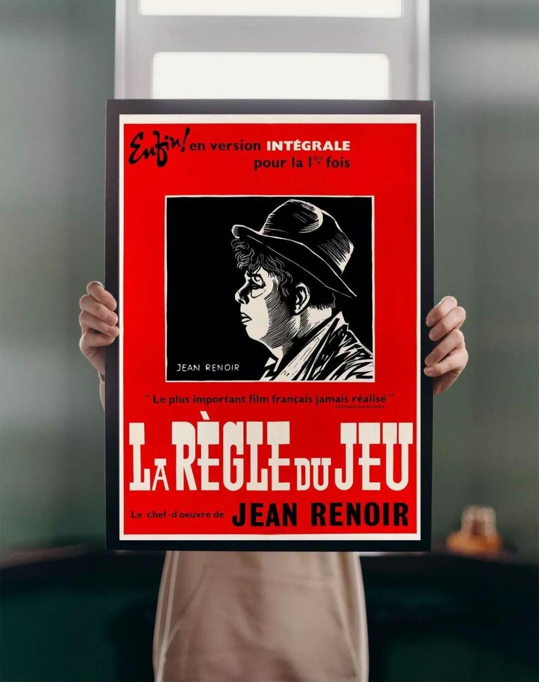 The Rules of the Game 1939 Movie POSTER PRINT A5-A1 Jean Renoir French ...