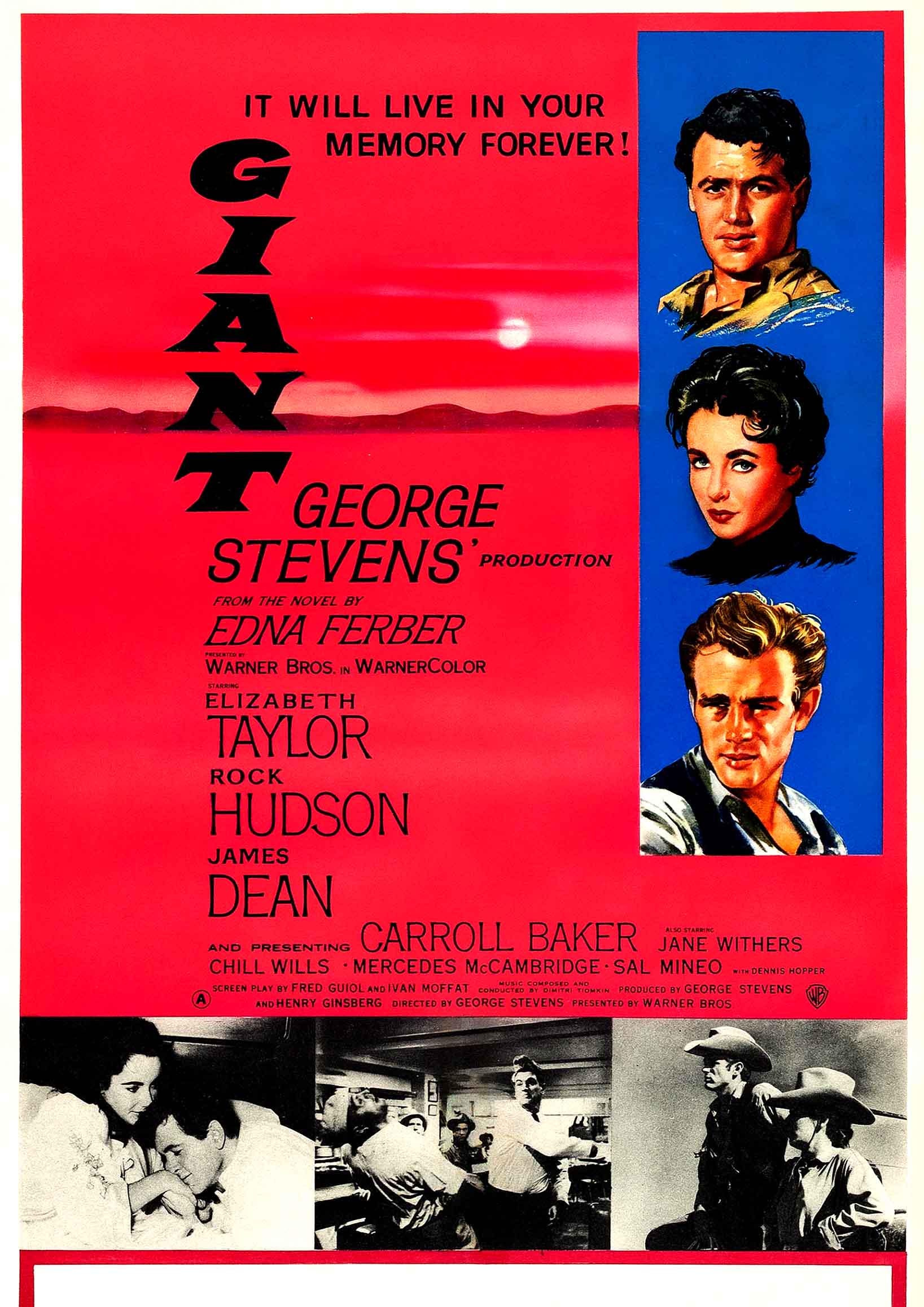 1956年の映画ポスタープリント（A5-A1）50年代のクラシックハリウッド 