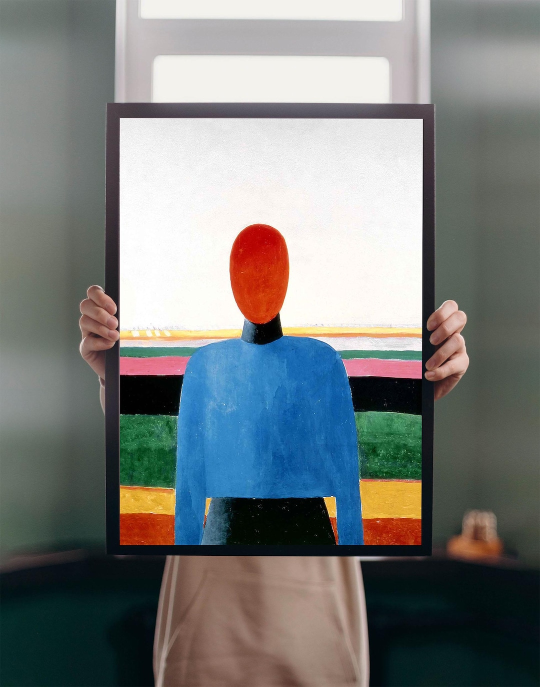 Kazimir Malevich Female Torso Print: Abstract Suprematism Art - Etsy