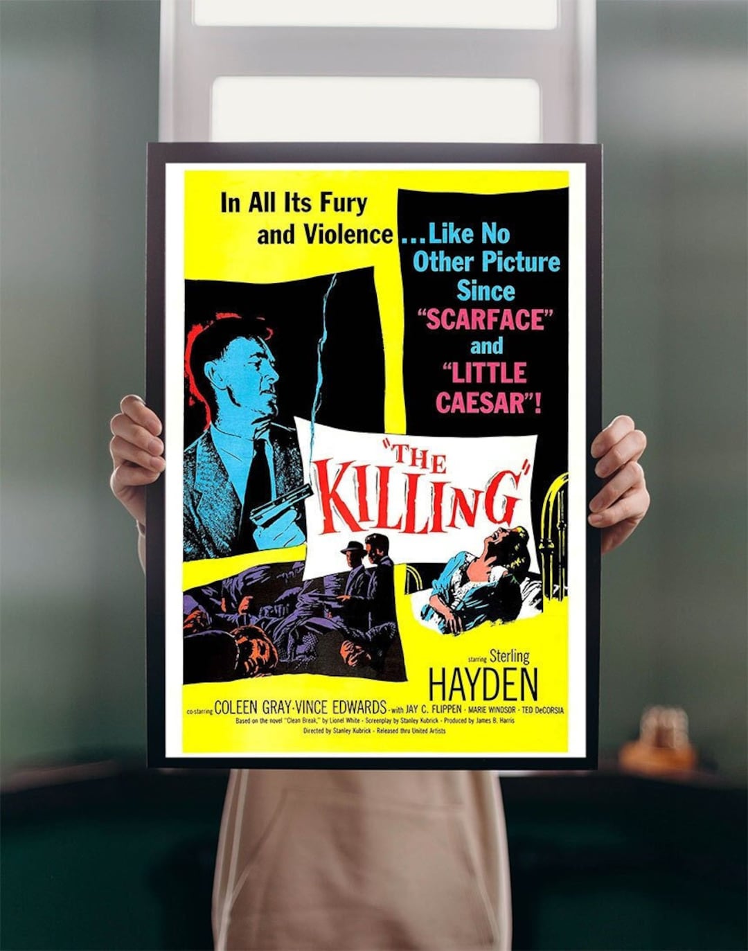 The Killing 1956 Movie POSTER PRINT A5-A1 50s Thriller Noir Classic ...