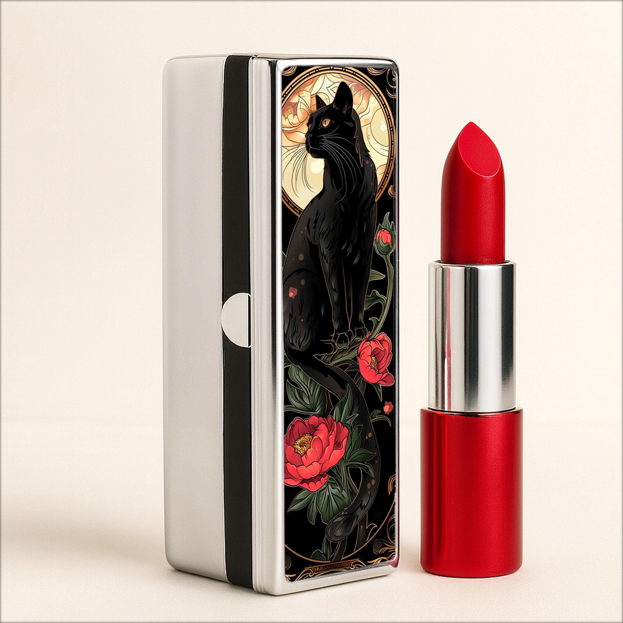 Silver lipstick case - Etsy 日本