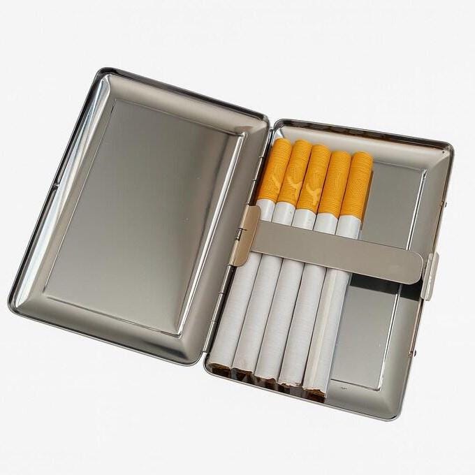 cigarette case aliexpress Louis Wain Bachelor Party Cat Art Cigarette Case - Vintage Cat Lover's  Smoker Accessory, Fun Unique Gift for Cat Collectors