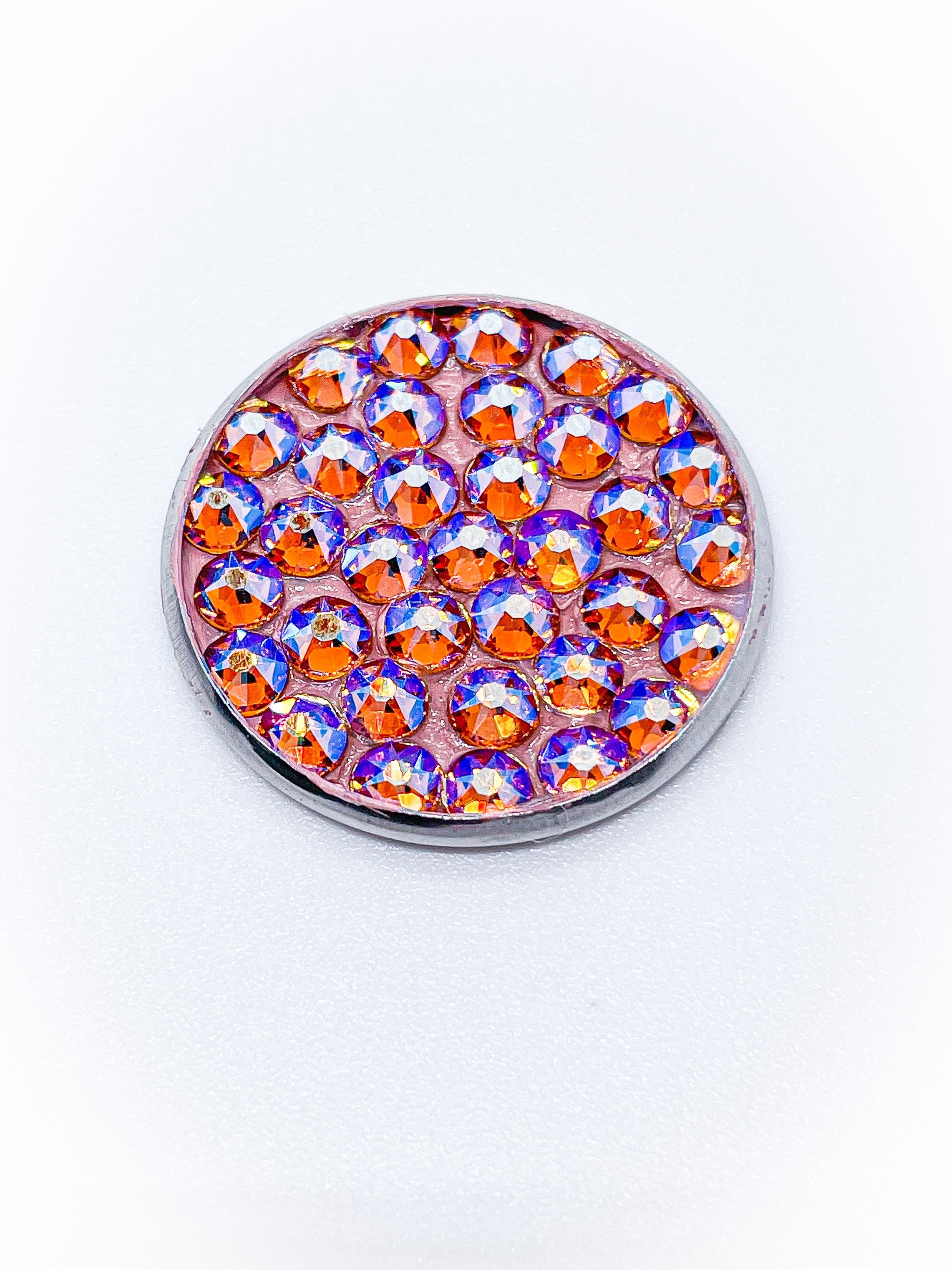 Swarovski Bling Golf Ball Markers with Hat Clip Etsy