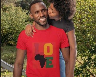 Black Love Shirt | Black Pride T-Shirt | African American Couple Shirt | Black Empowerment Apparel