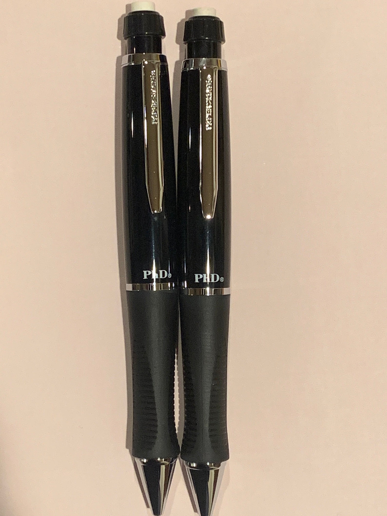 Papermate Phd Pencils NOS 2 .5mm Very Rare Black& Chrome Etsy