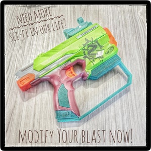 3D Printable Nerf Ultra 2, Dorado, Scream Machine Elite Conversion