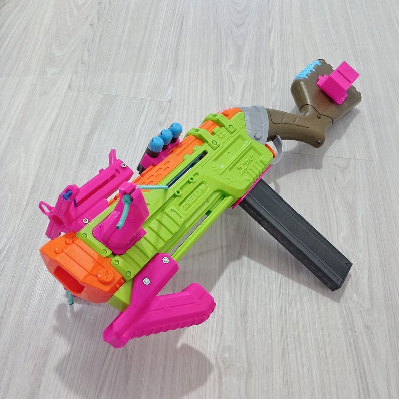 3D Printable X shot Bug Attack Crossbow Mod Digital Files Etsy