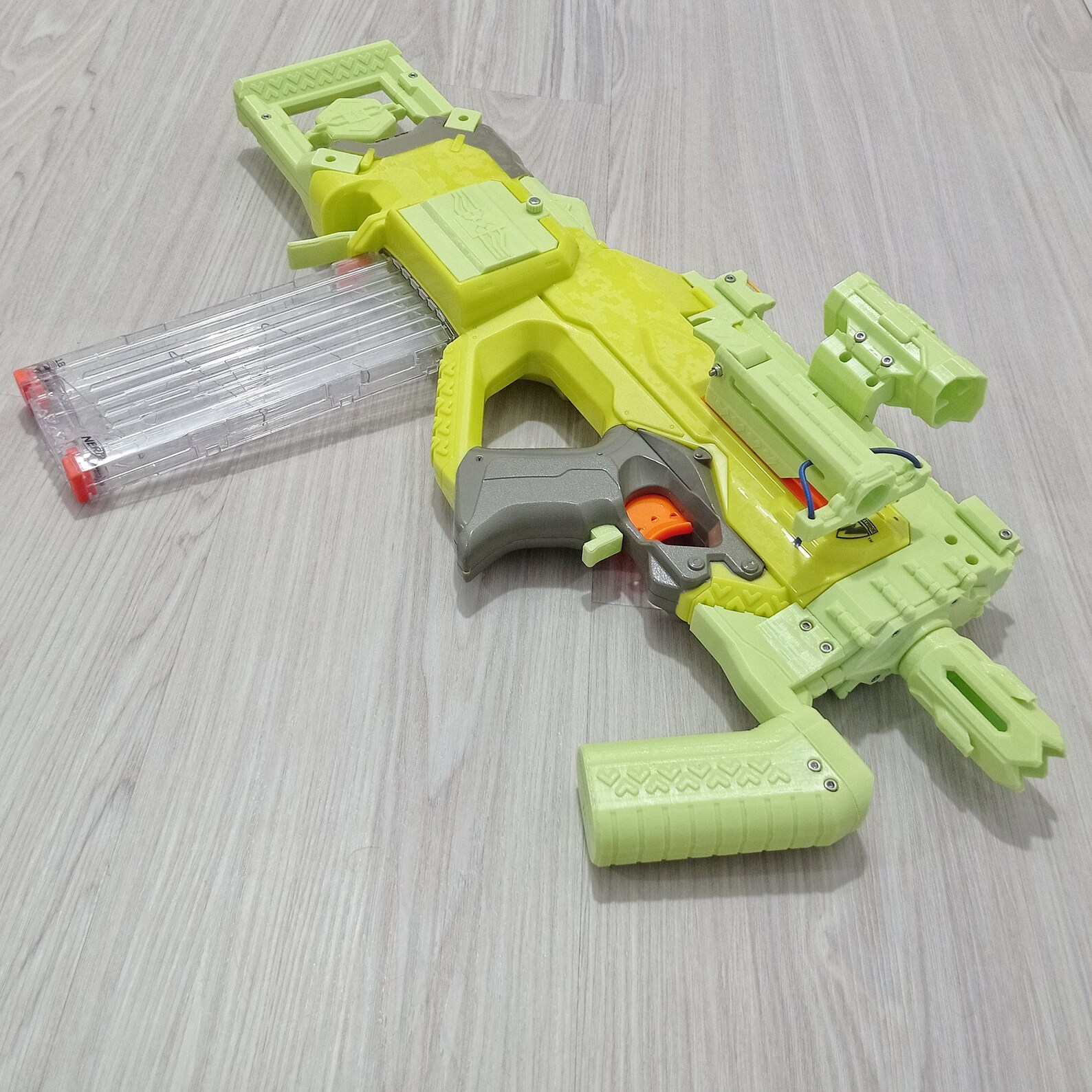 3D Printable Nerf Rayven Sci-fi Body Kit Digital STL Files - Etsy