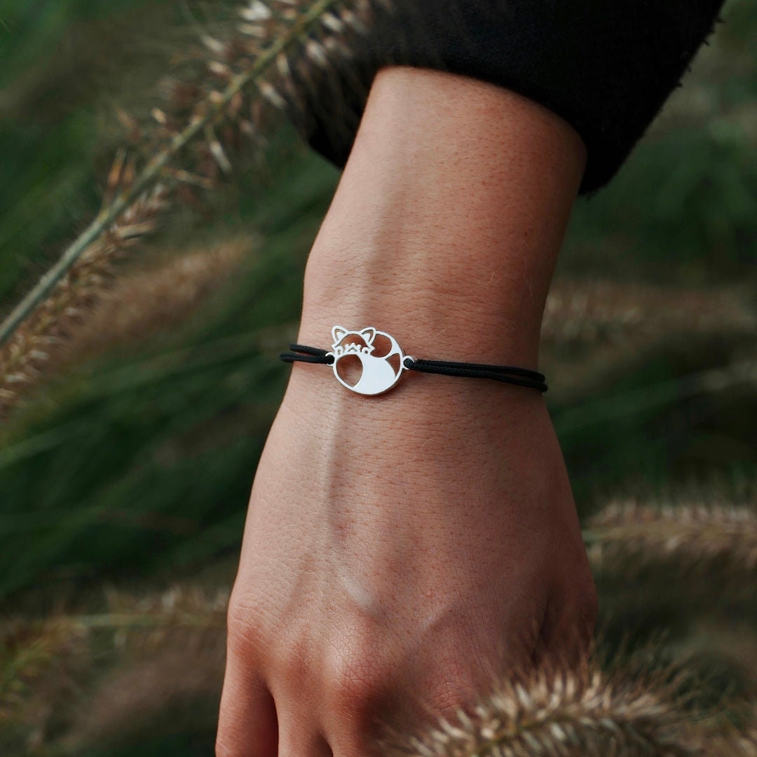 Red Panda Bracelet Etsy UK