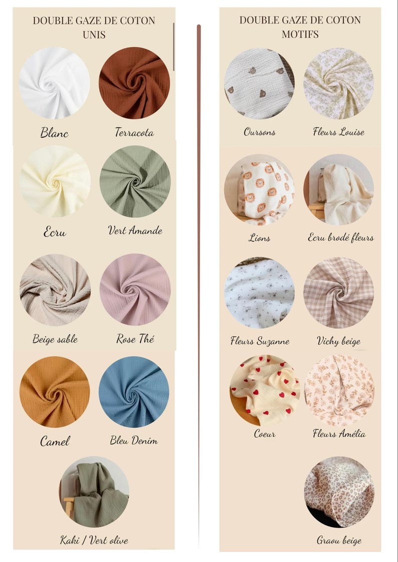 Baby blanket in cotton gauze and fur. image 9