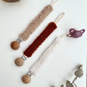 Clip para chupete de lazo