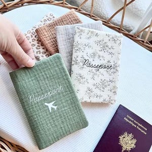 Personalized passport cover