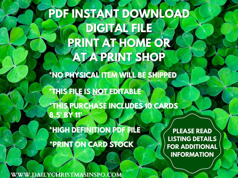 St Patricks Day Game Bundle Printable St Patrick's Day Games For Kids & Friends St Patty's Day Family Activities Printable Party Games image 7