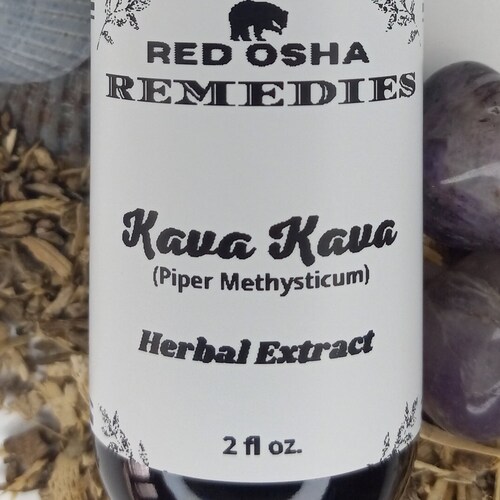 Kava Kava Extract 1 Oz Herbal Extract Herbal Tincture Etsy