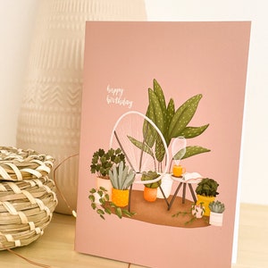 Happy Birthday Plants Blank Inside, Birthday Card image 6