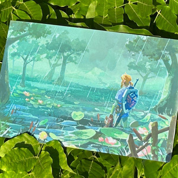 BotW Art Print: “Rainy Days”