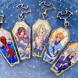 Castlevania Coffin Charms
