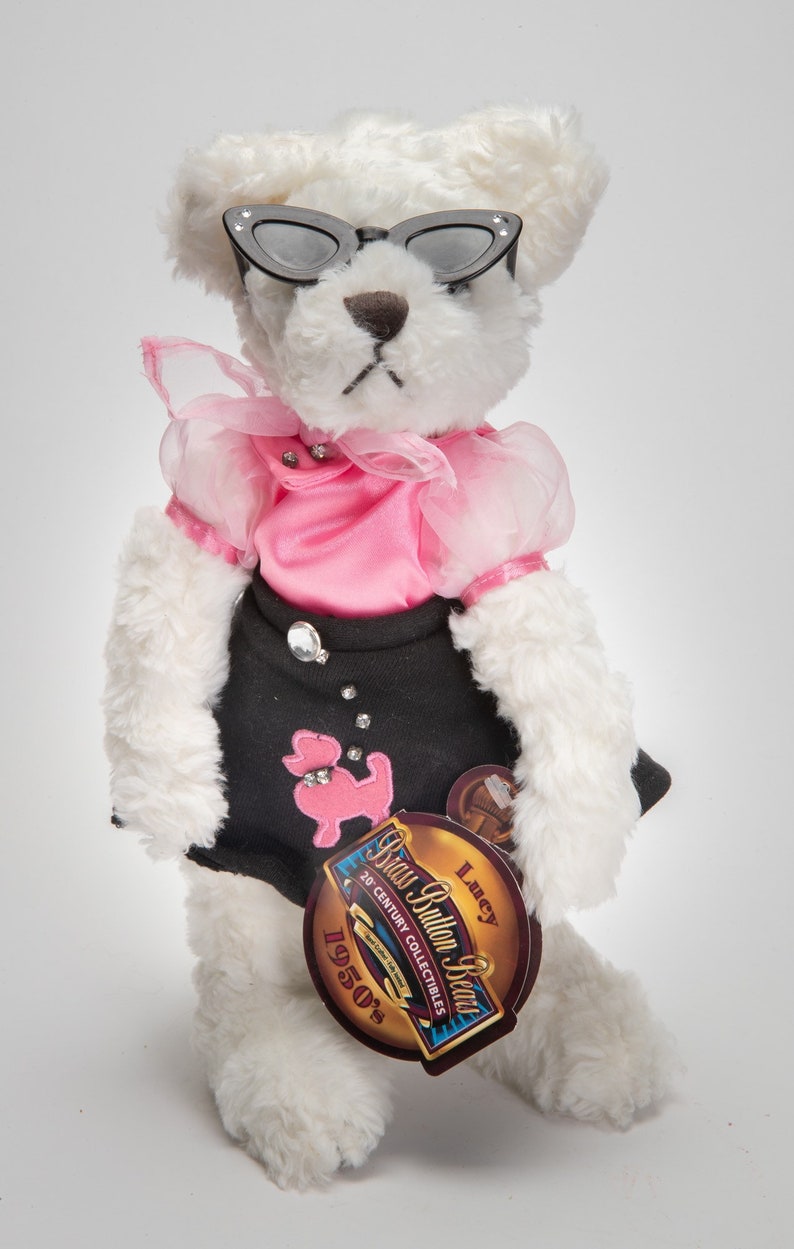 Brass Button Bears Lucy Etsy