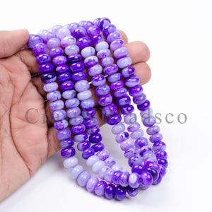 Top Quality Shaded Blue Opal Smooth Rondelle Shape Beads, 8-9mm Orange Blue Opal Rondelle Gemstone , AAA quality opal bead jewelry making