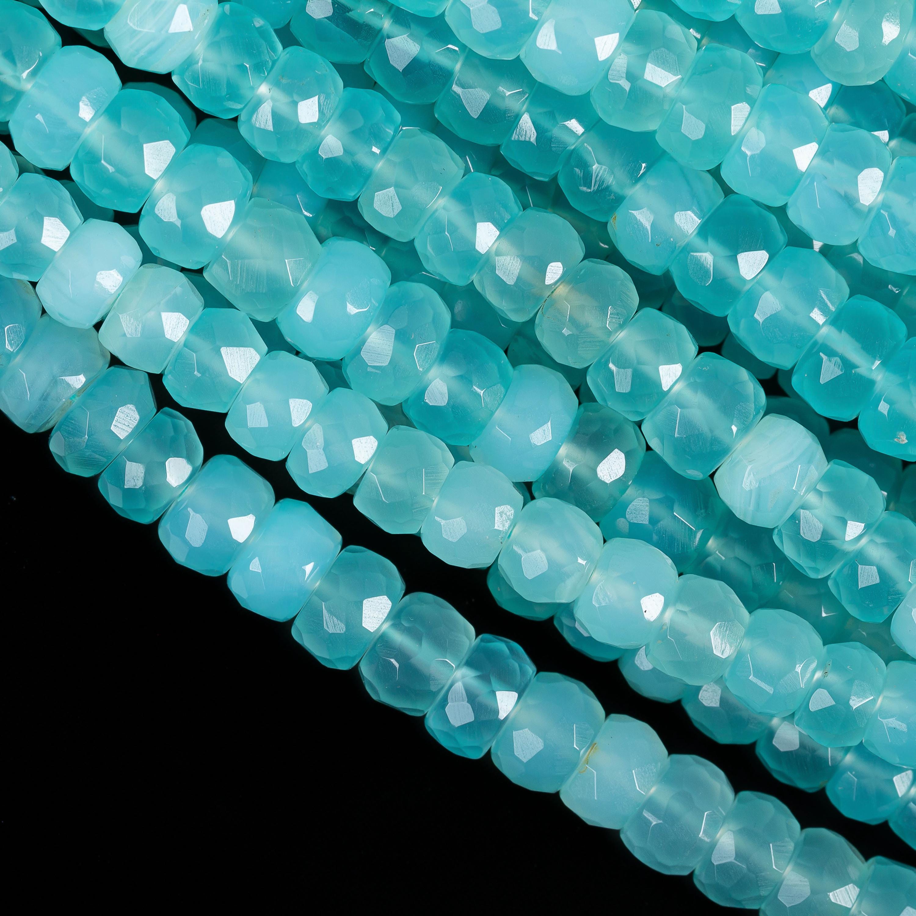 Blue chalcedony - Etsy 日本