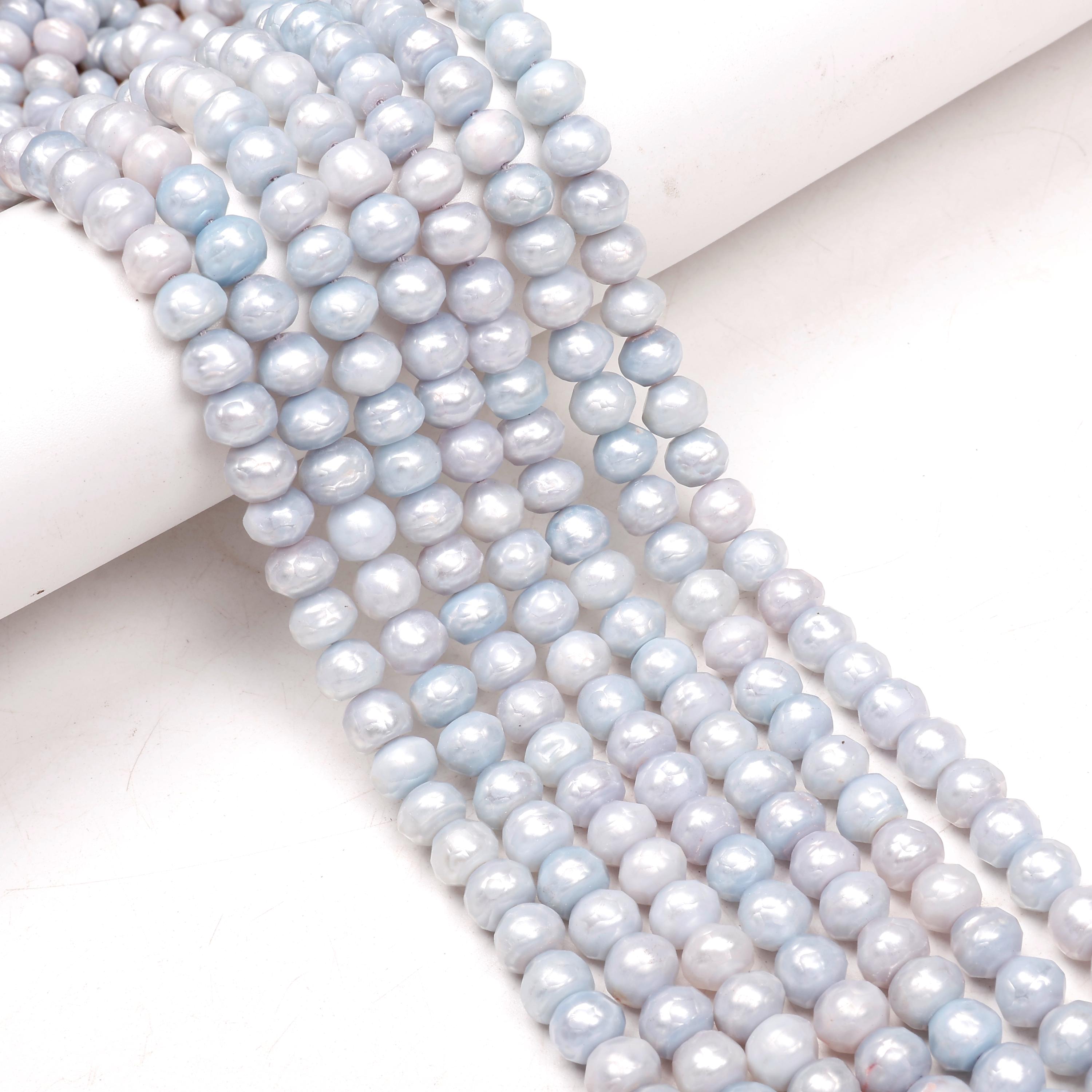 PIETRA PREZIOSA SFACCETTATA Rotonda In Calcedonio Prehanite Naturale - Foto 3