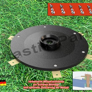 Messchijf 6 messen mesplaat voor Husqvarna 305 310 315 405 415 435 535