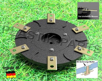 Disco para cuchillos Plato para cuchillos de 6 hojas para Blumfeldt Garden Hero