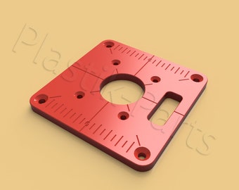 ABS mounting plate insert plate milling table from Haus 710W 81000024 router