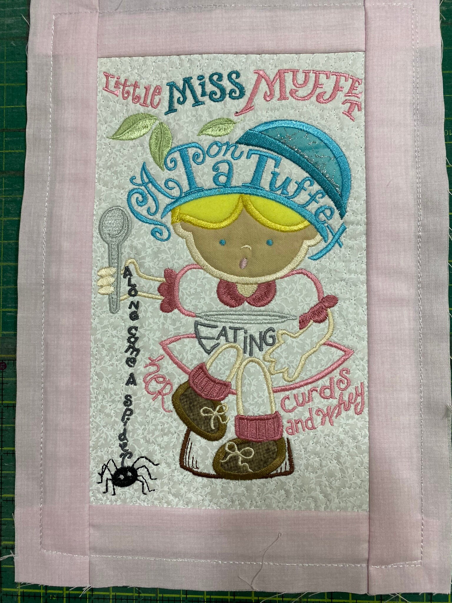 Custom Order Nursery Rhyme Baby Quilt, for Boy or Girl, Great Baby