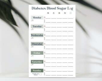Diabetes Tracker, Blood Sugar Log, Glucose & Insulin Tracking Log, Gestational Diabetes Monitoring Notepad, Diabetic Daily Activity Planner