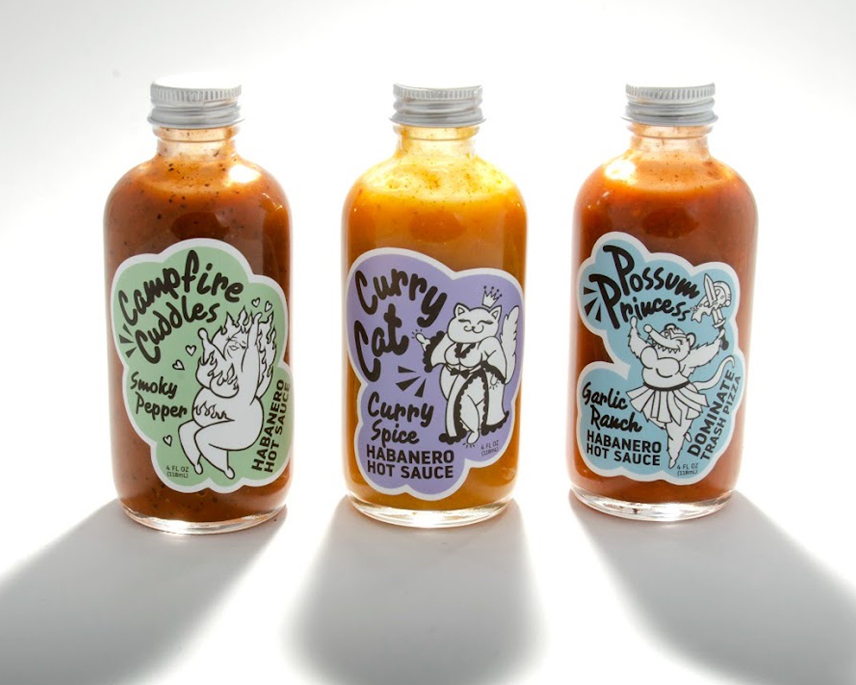 Habanero Hot Sauce Gift Set savage Sass Collection Etsy