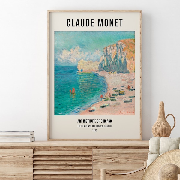 Monet Landscape Poster, Monet Prints, Claude Monet Exhibition, Museum Wall Art, Monet Paintings, Digital Art Print