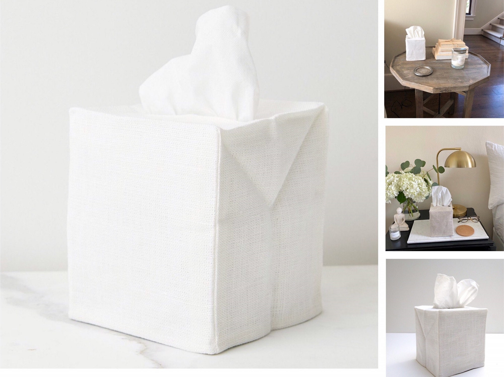 Caja de papel de seda rústica hecha a mano / Cubierta de caja | Etsy