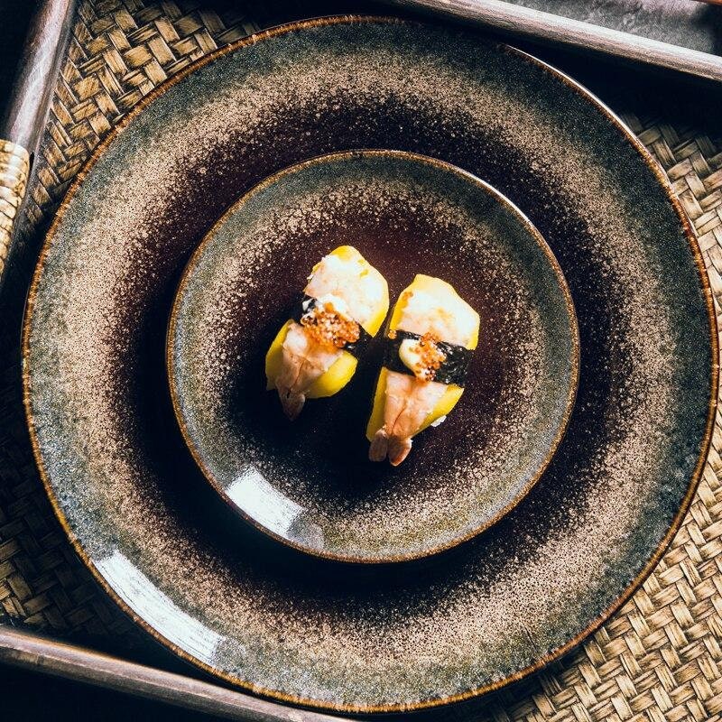 Handmade Unique Japanese Dinner Plate Etsy