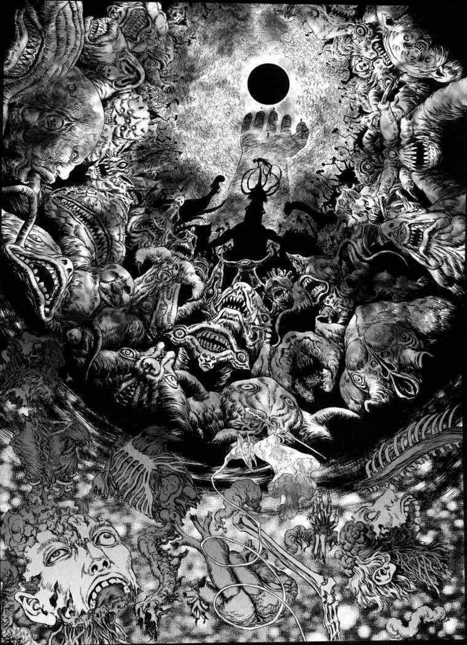 BERSERK The Eclipse wall art print standard size 8x11 Etsy