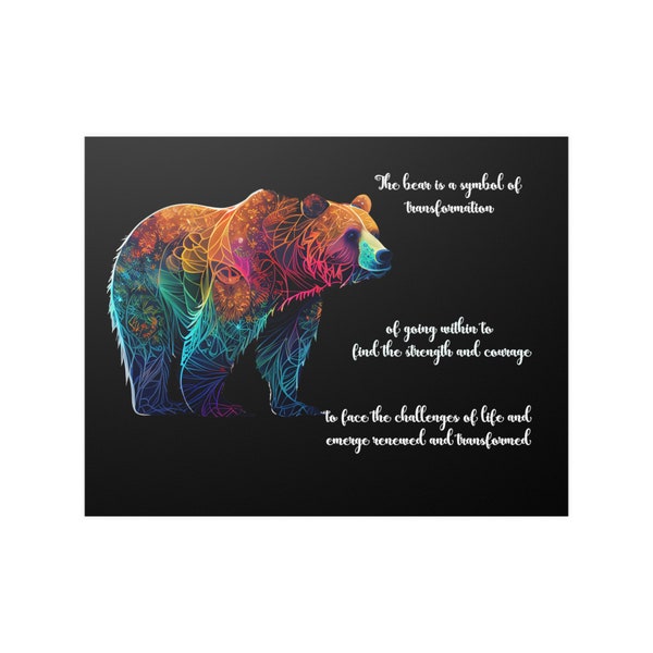 Courage Poster - Etsy