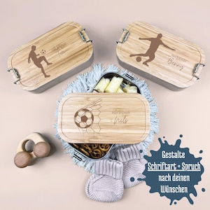 Boîte à lunch de football pour enfants, boîte à lunch pour garçons fans de football, boîte à lunch pour enfants, boîte à lunch pour bébés, boîte à lunch, boîte à lunch nain de fête pour l'école