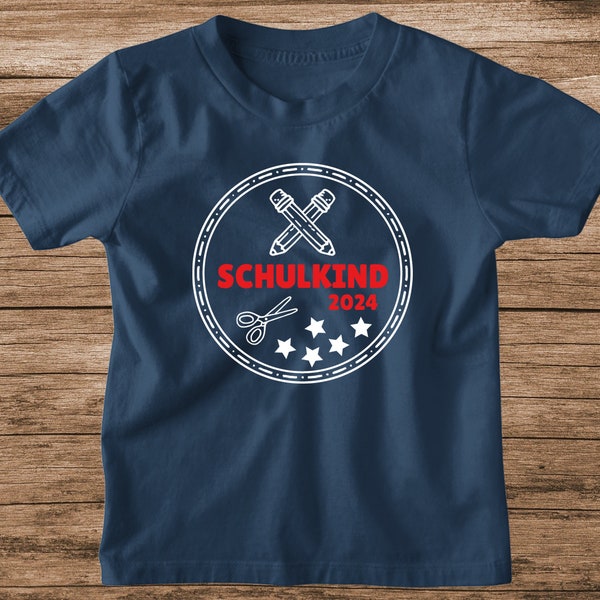 Kinder T-Shirt ''SCHULKIND 2023'' Einschulung | Geschenkidee | Einschulung | Schulanfang | 1. Schultag