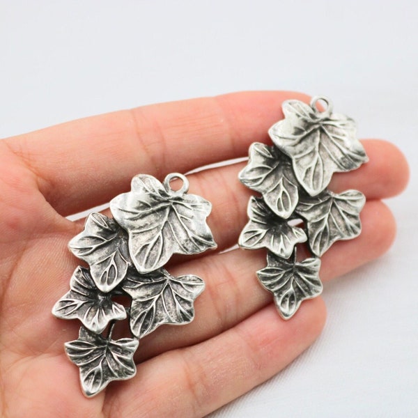 Leaf Charms for Jewelry Making