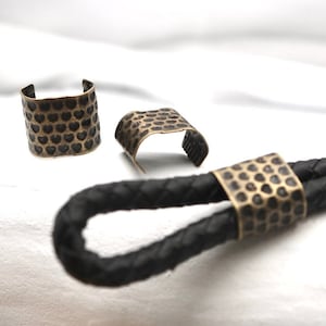 Large crimp beads for leather cord hotsell