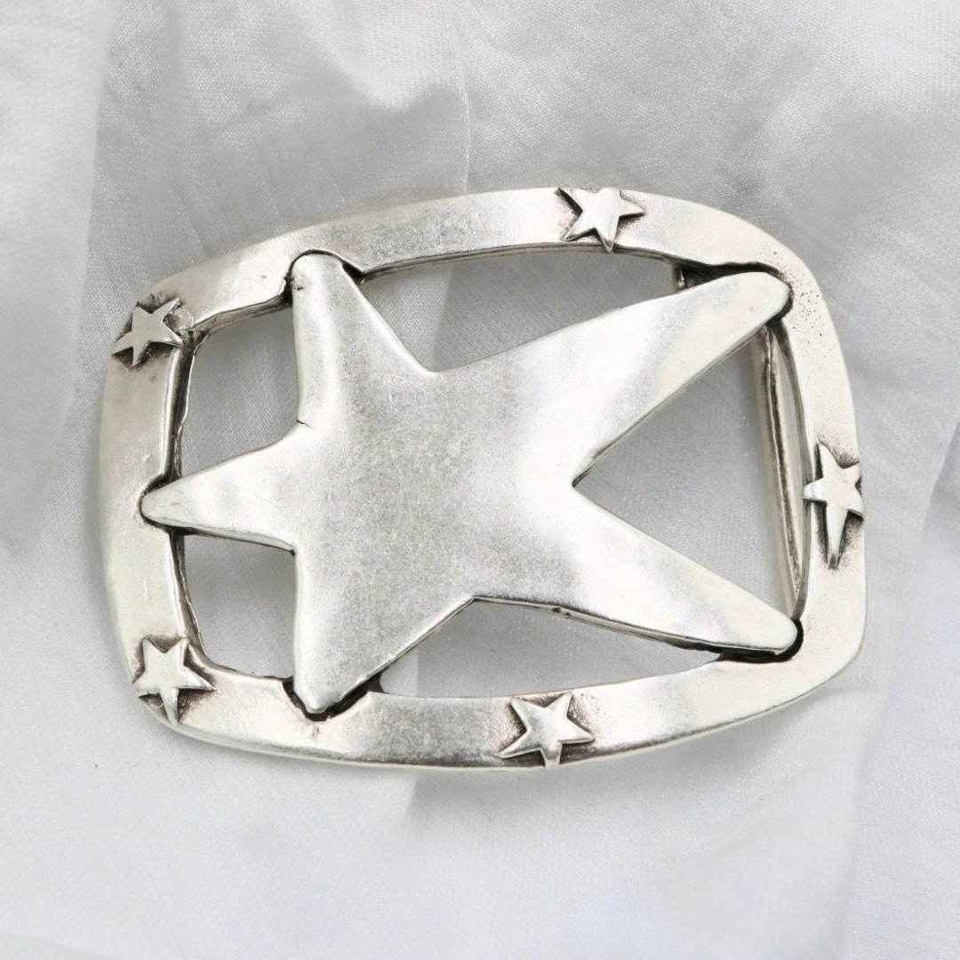 Star Belt Buckle, Western Belt Buckle, Unisex Belt Buckle