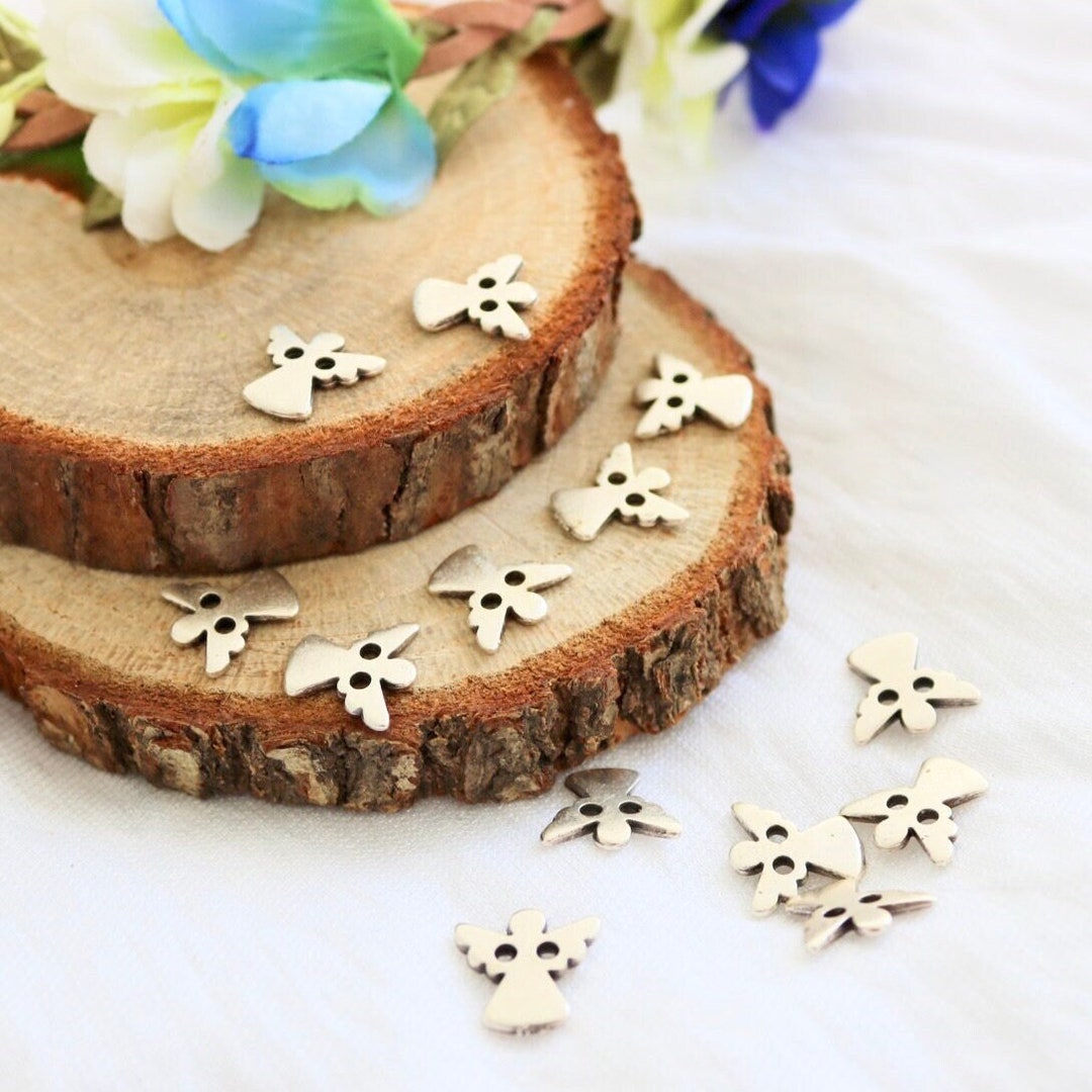 Tiny Angel Charms, Angel Charms Connector, Mini Pendant